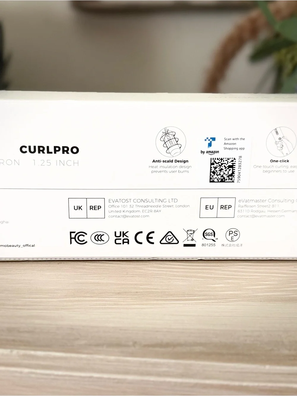 TYMO CurlPro Automatic Curling Iron 1.25